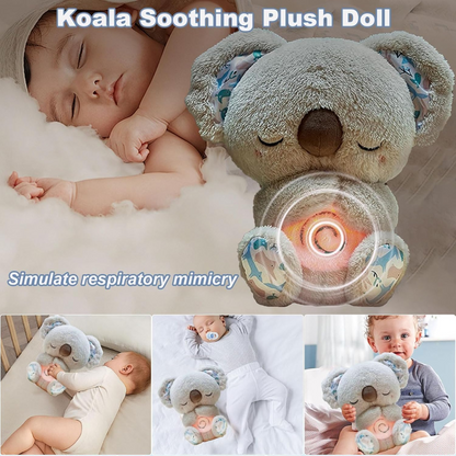 koala relajante con un suave sonido de respiración  que te ayuda a reducir la ansiedad y el estrés.