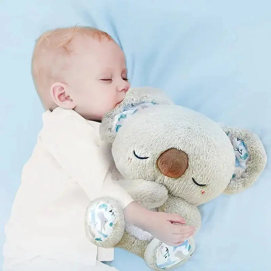 koala relajante con un suave sonido de respiración  que te ayuda a reducir la ansiedad y el estrés.